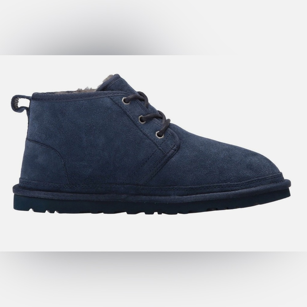 UGG MENS Neumel Navy Blue Suede Boots/shoes